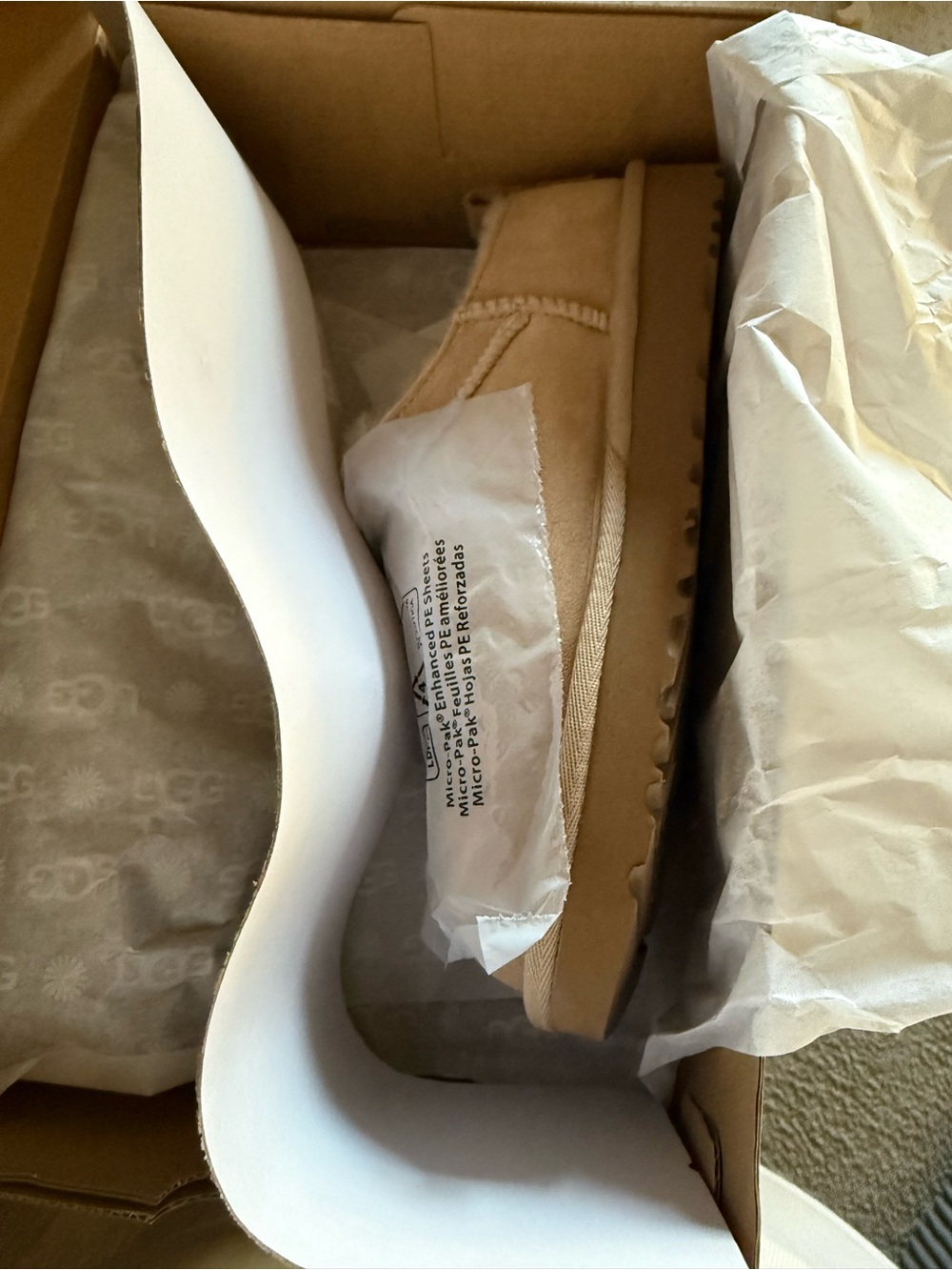 UGG Women's Tan micro